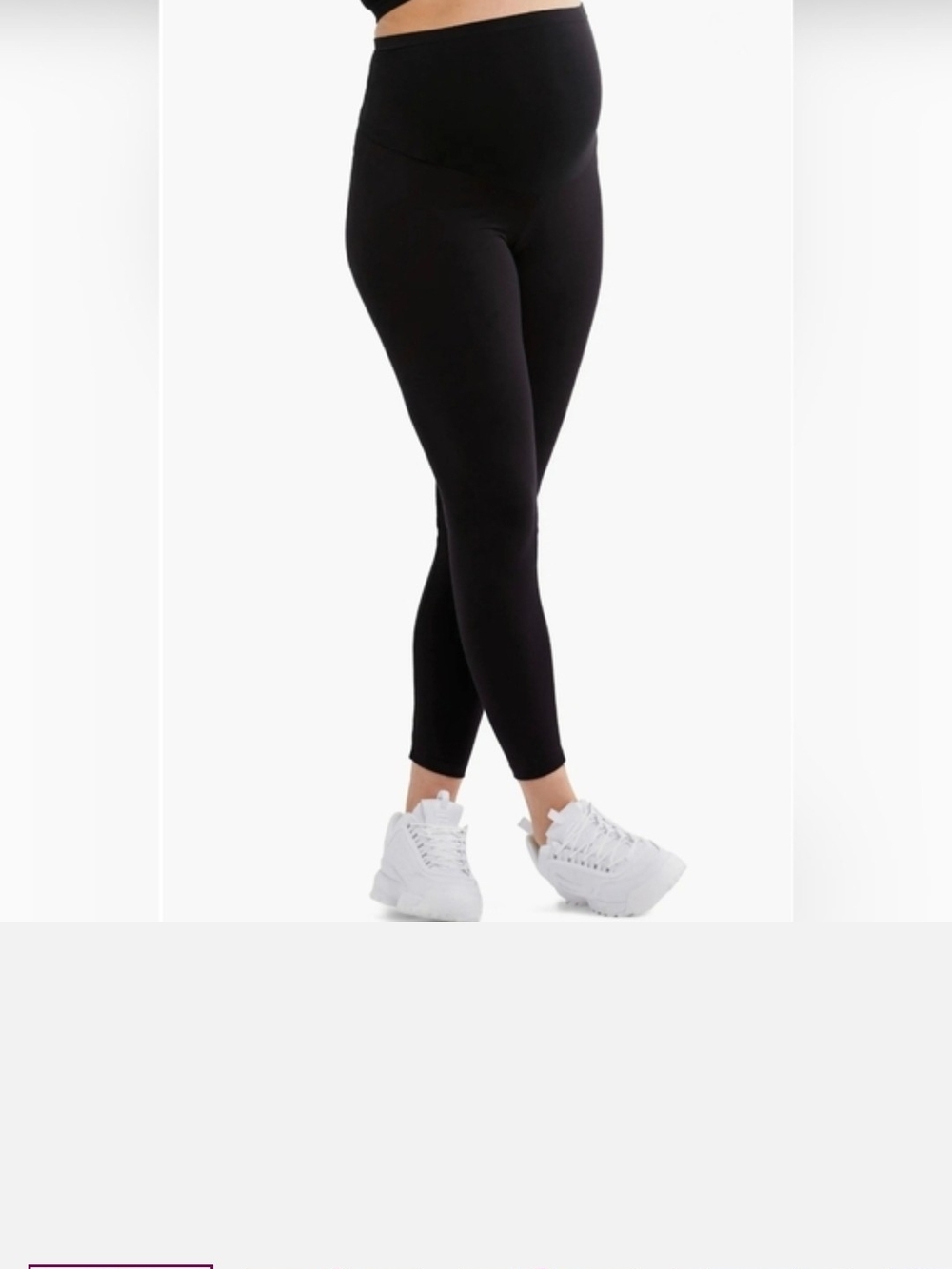 Maternity Black Stretch Leggings